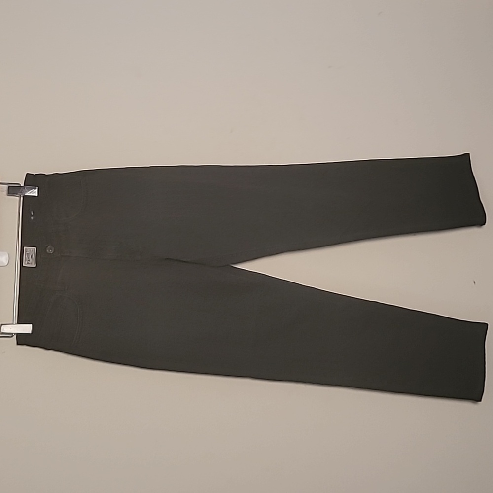 Faherty High Rise Straight Leg Black Jean Sz 27